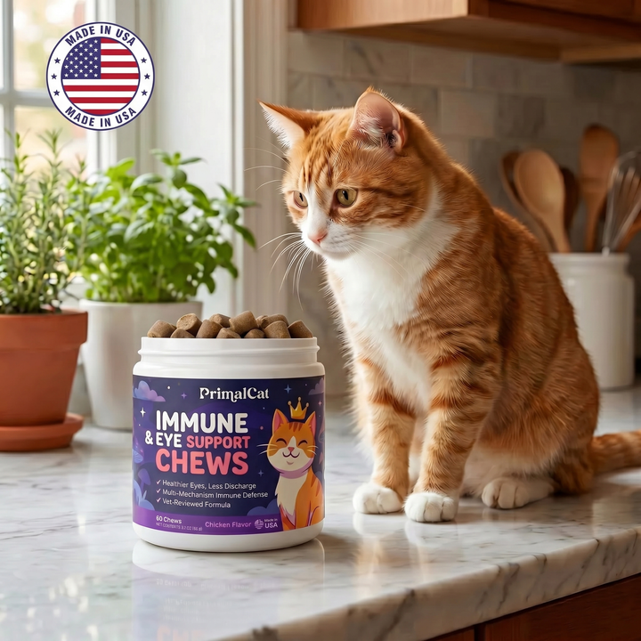 PrimalCat™ Immun- und Augenunterstützungs-Kauartikel
