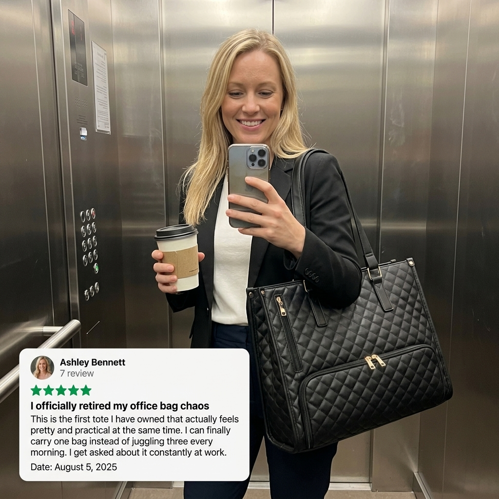 AlltagLuxe™ 3-in-1 Multifunktions-Tasche