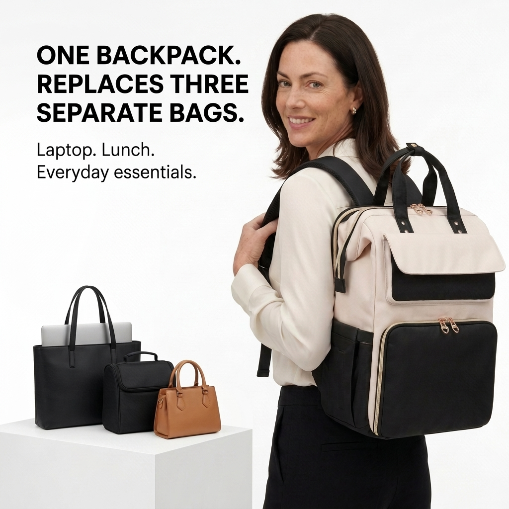 PausenPack™ Moderner Lunch-Rucksack
