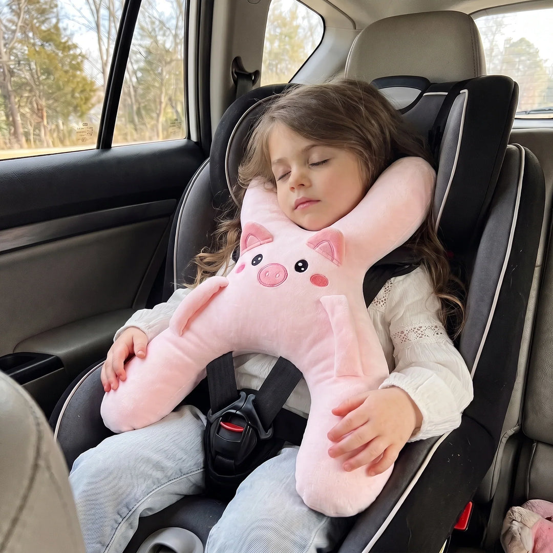 ReiseKuschel™ Kinder-Reisekissen mit Kopfstütze