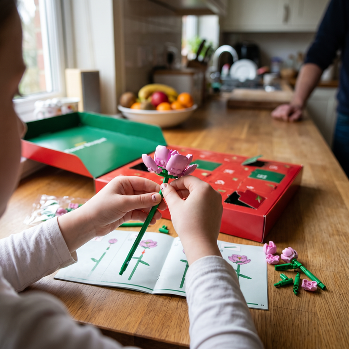 BlütenZauber™ Weihnachts-Adventskalender mit Blumenbausteinen