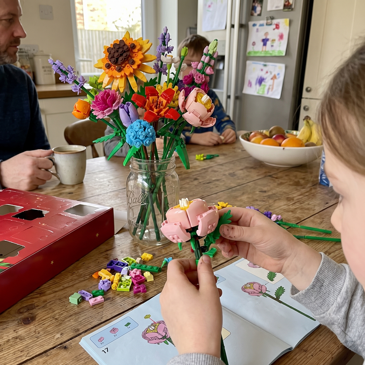 BlütenZauber™ Weihnachts-Adventskalender mit Blumenbausteinen