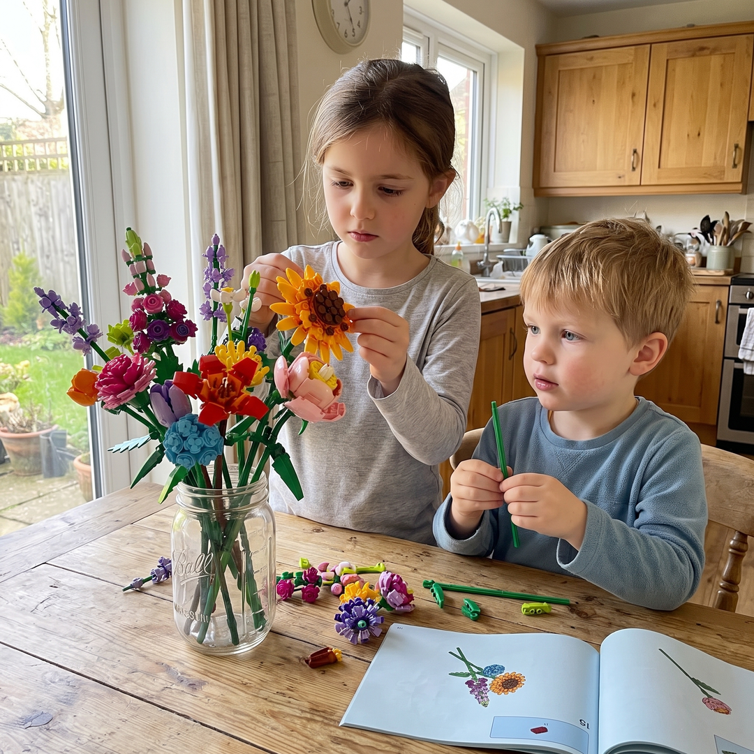 BlütenZauber™ Weihnachts-Adventskalender mit Blumenbausteinen