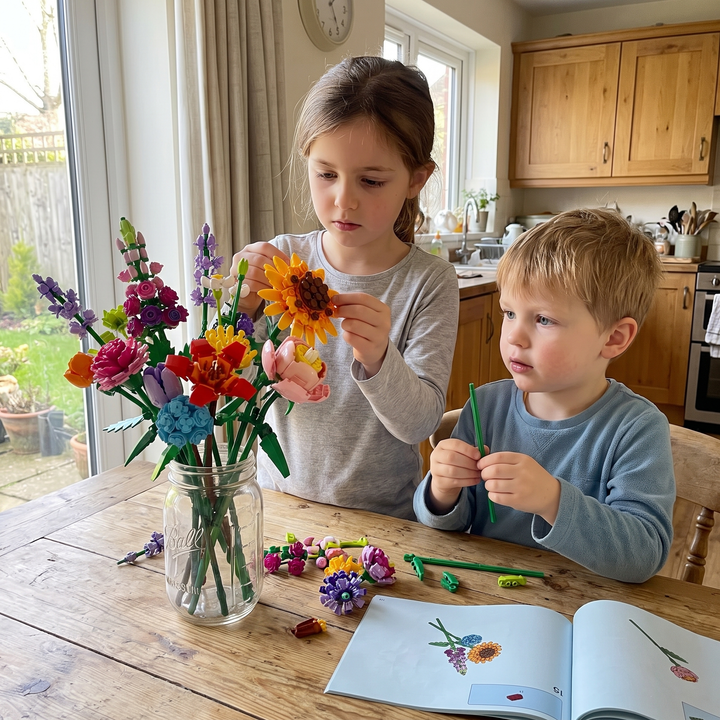 BlütenZauber™ Weihnachts-Adventskalender mit Blumenbausteinen