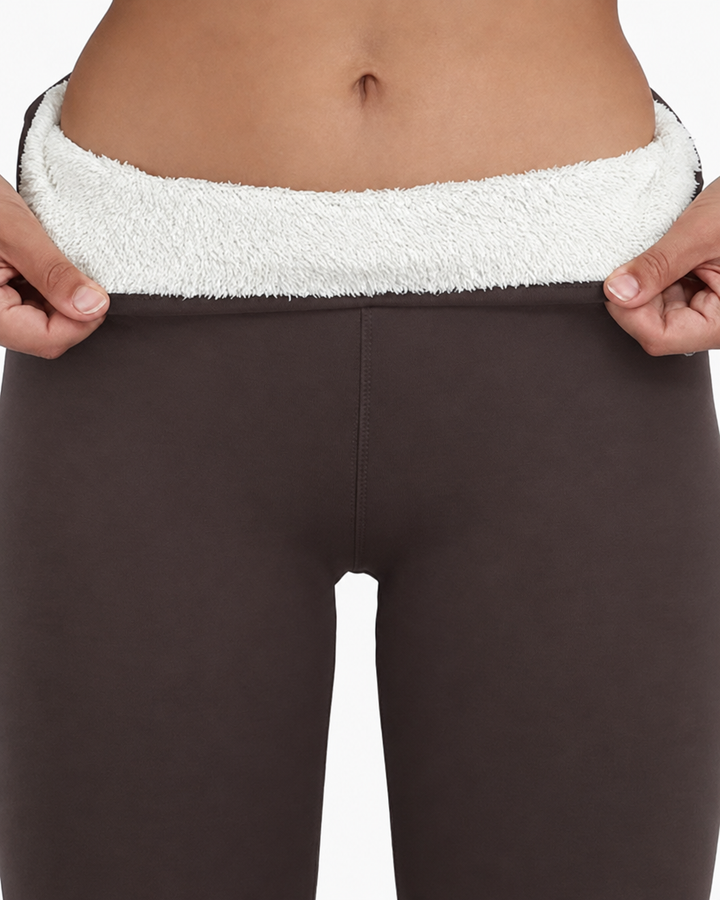 FigurWärme™ Figurformende Thermo-Leggings mit Sherpa-Futter