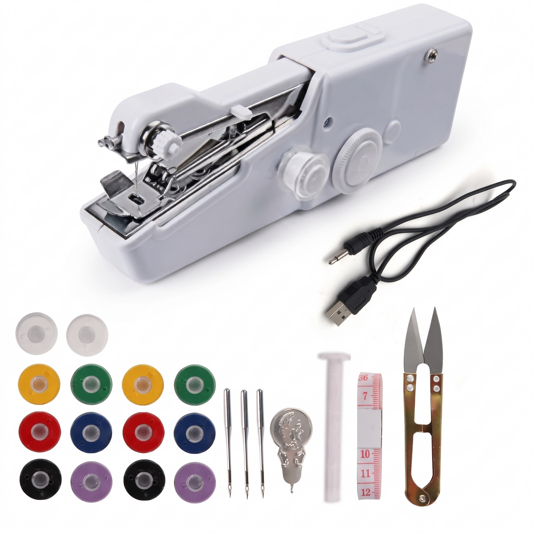 NähFix™ Tragbare Mini-Nähmaschine für schnelle Reparaturen