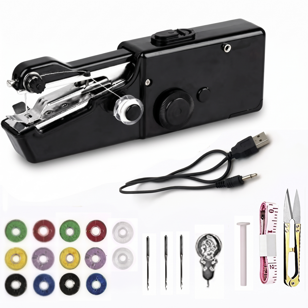 NähFix™ Tragbare Mini-Nähmaschine für schnelle Reparaturen