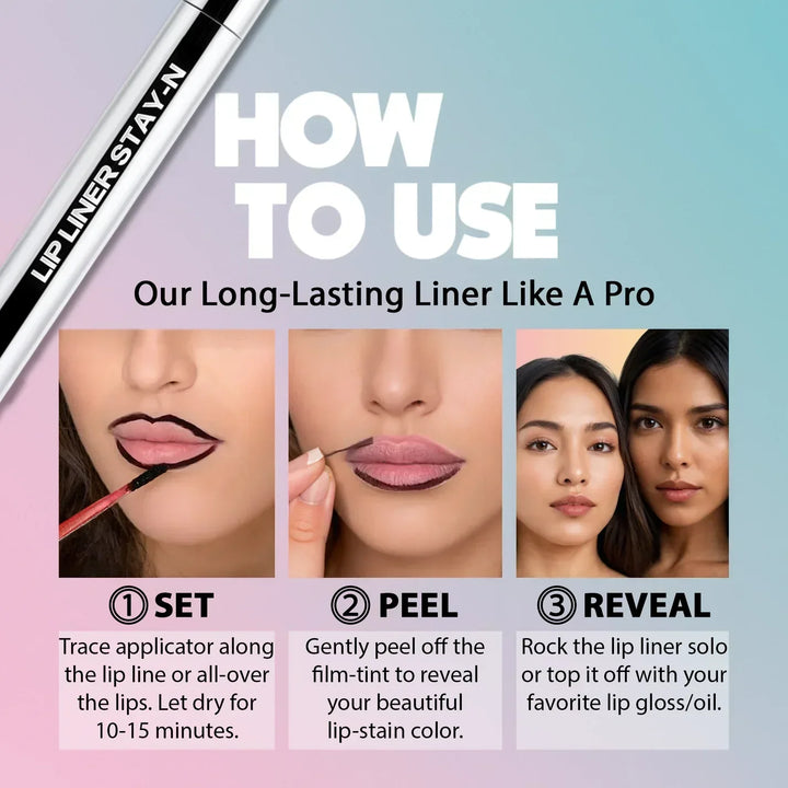 EverLush™ – Peel-Off Lippenstift für langanhaltende Farbintensität [50% Rabatt]