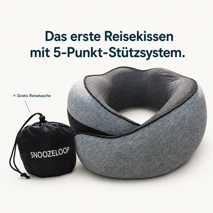 CloudLoop™-Reisekissen für stabile, entspannte Nackenstütze