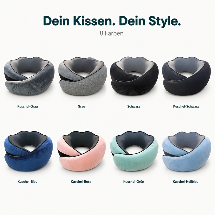 CloudLoop™-Reisekissen für stabile, entspannte Nackenstütze