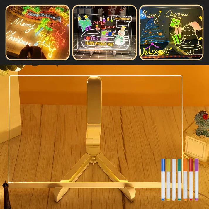 Kinderspielzeug | LED Schreibtafel & Zeichenbrett | IllumiSchreib
