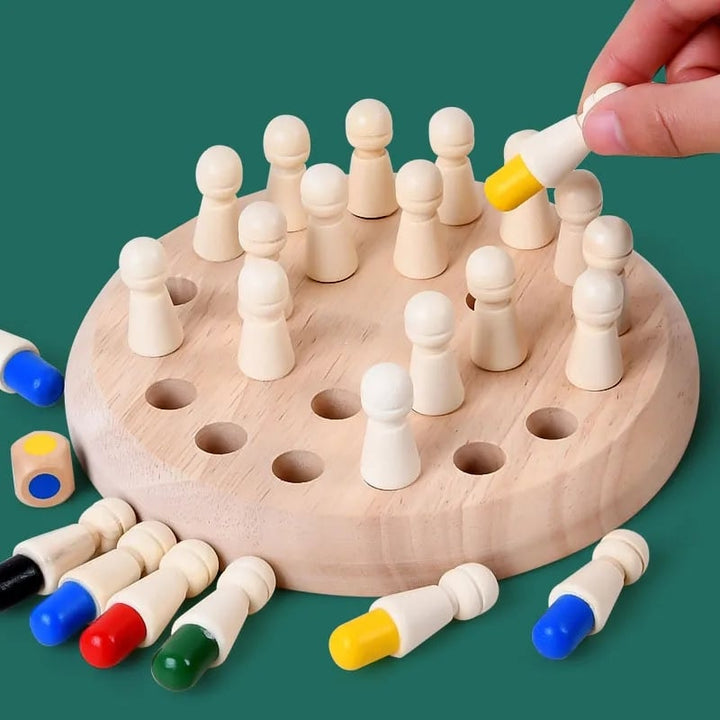 Gedächtnistraining Holzspielzeug für Kinder ab 3 Jahren | LernFreund