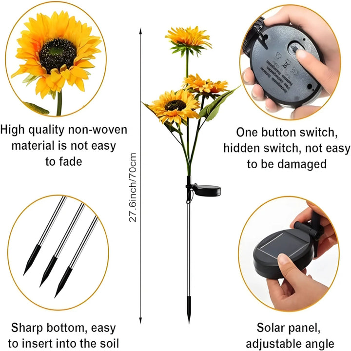 1+1 GRATIS | SolarBloom™ | Ihr Gartenparadies erblüht im warmen Licht der Sonne