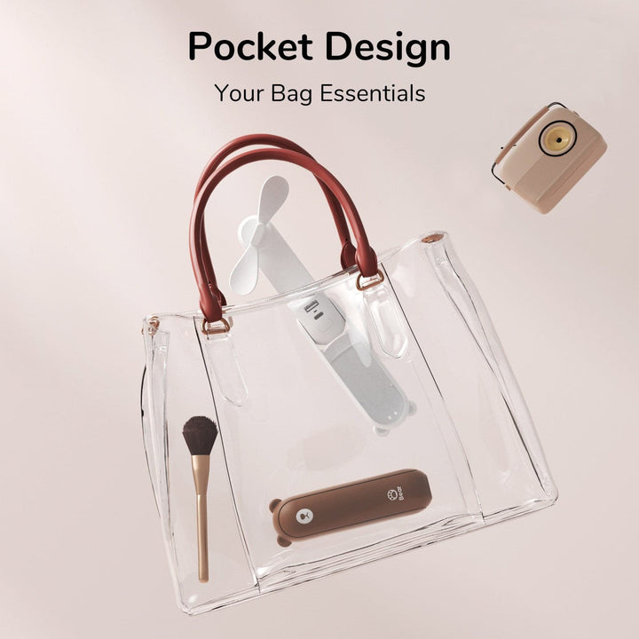 Handventilator | Ventilator mit USB & Taschenlampe | LuftBuddy
