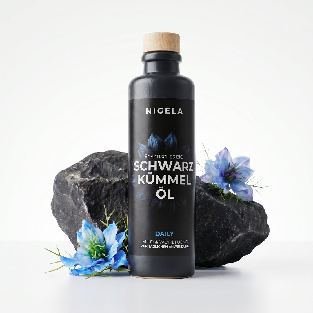 Bio-Schwarzkümmelöl unterstützt die tägliche Gesundheit und Vitalität
