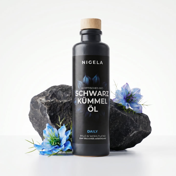 Bio-Schwarzkümmelöl unterstützt die tägliche Gesundheit und Vitalität
