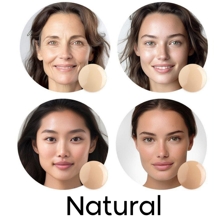 1+1 GRATIS | GlowMorph™ | Perfekter Teint ohne Farbton-Suche | Intelligente Foundation mit Pinsel