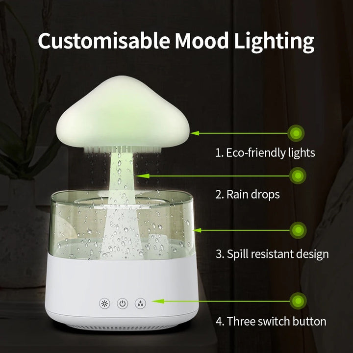 Magic Rain Mushroom Cloud Humidifier Macht es einfacher einzuschlafen