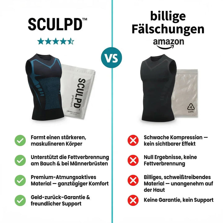 SCULPD™ | Kompressionsshirt für sofort schlankere Silhouette
