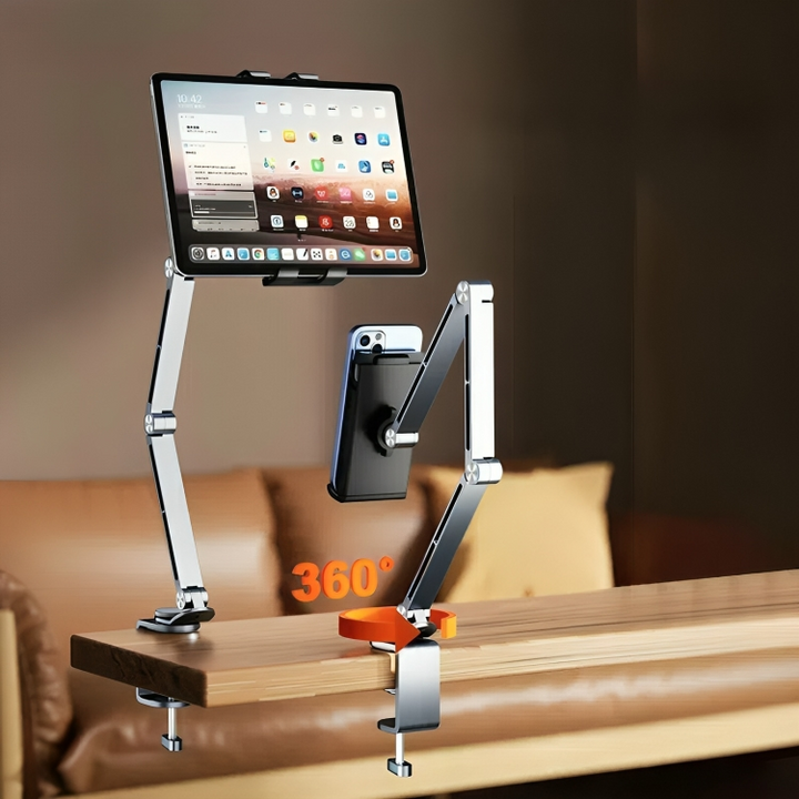 Handy Halterung | Tablet Halter und iPad Ständer aus Aluminium | FlexMount