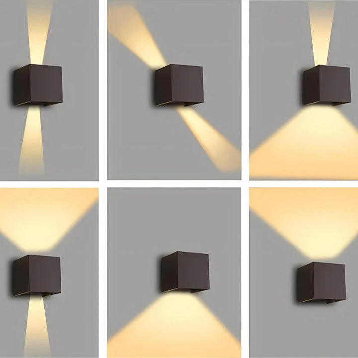 LichtAura™ Moderne LED-Wandleuchte mit Bewegungssensor
