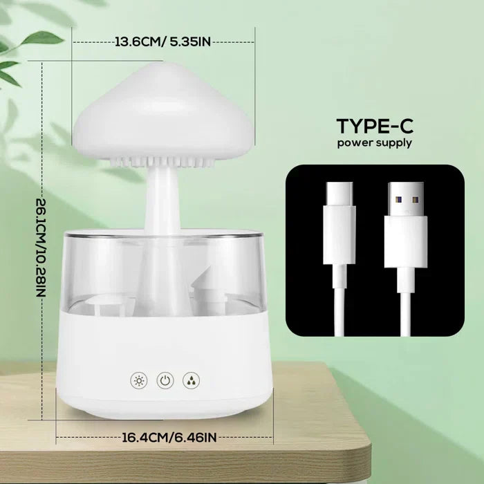 Magic Rain Mushroom Cloud Humidifier Macht es einfacher einzuschlafen
