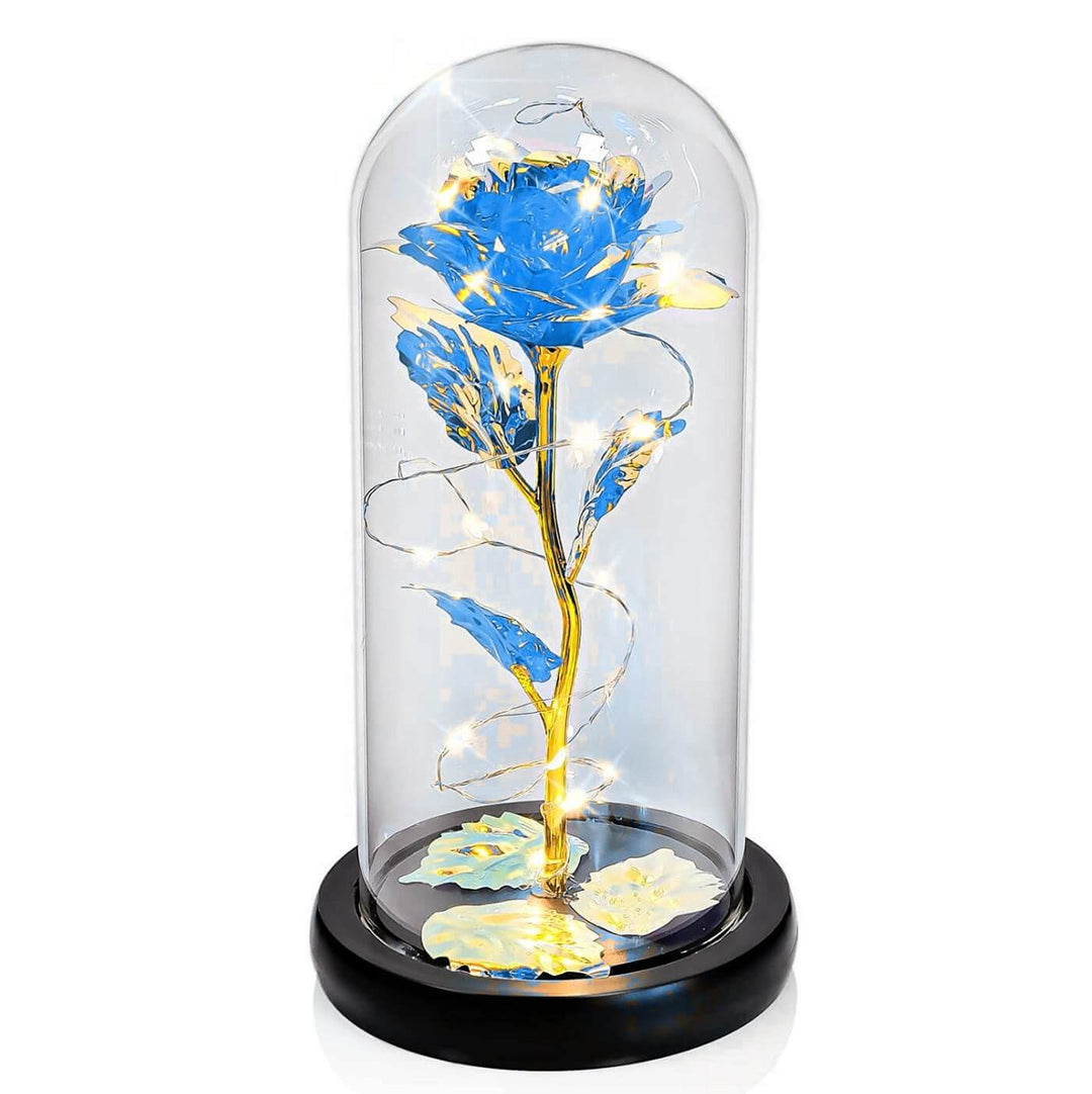 RosenMagie™ Leuchtende Galaxie-Rose im Glasdom