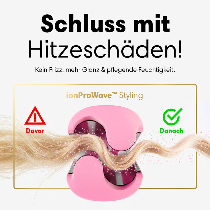 IonProWave™ zaubert langanhaltende Beach Waves ohne Frizz