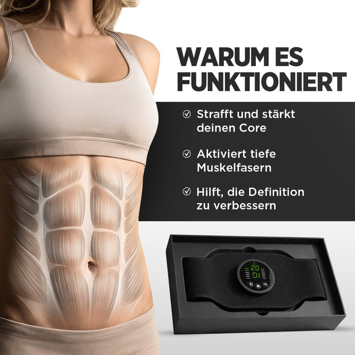 BauchImpuls™ Elektrischer Muskelstimulationsgürtel