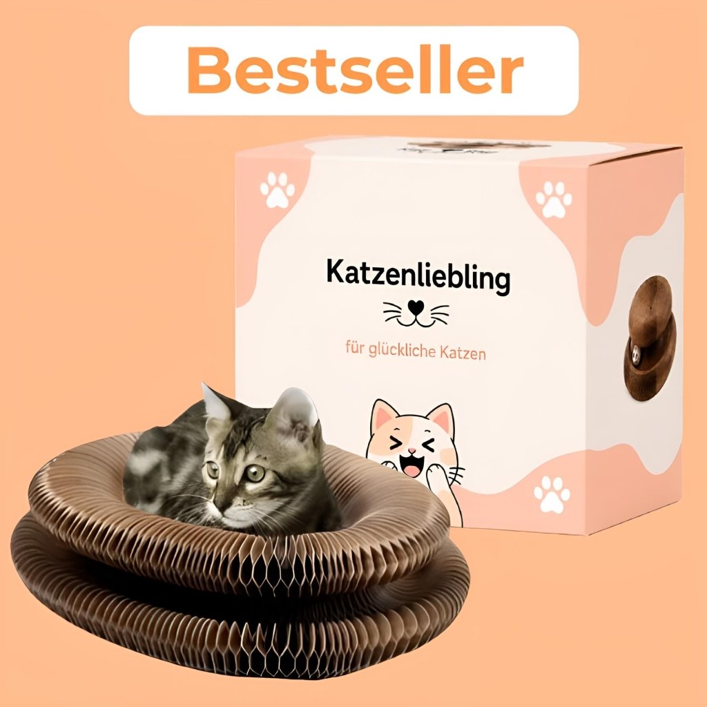 CatTwist™ – Interaktiver Kratzplatz gegen Langeweile bei Katzen