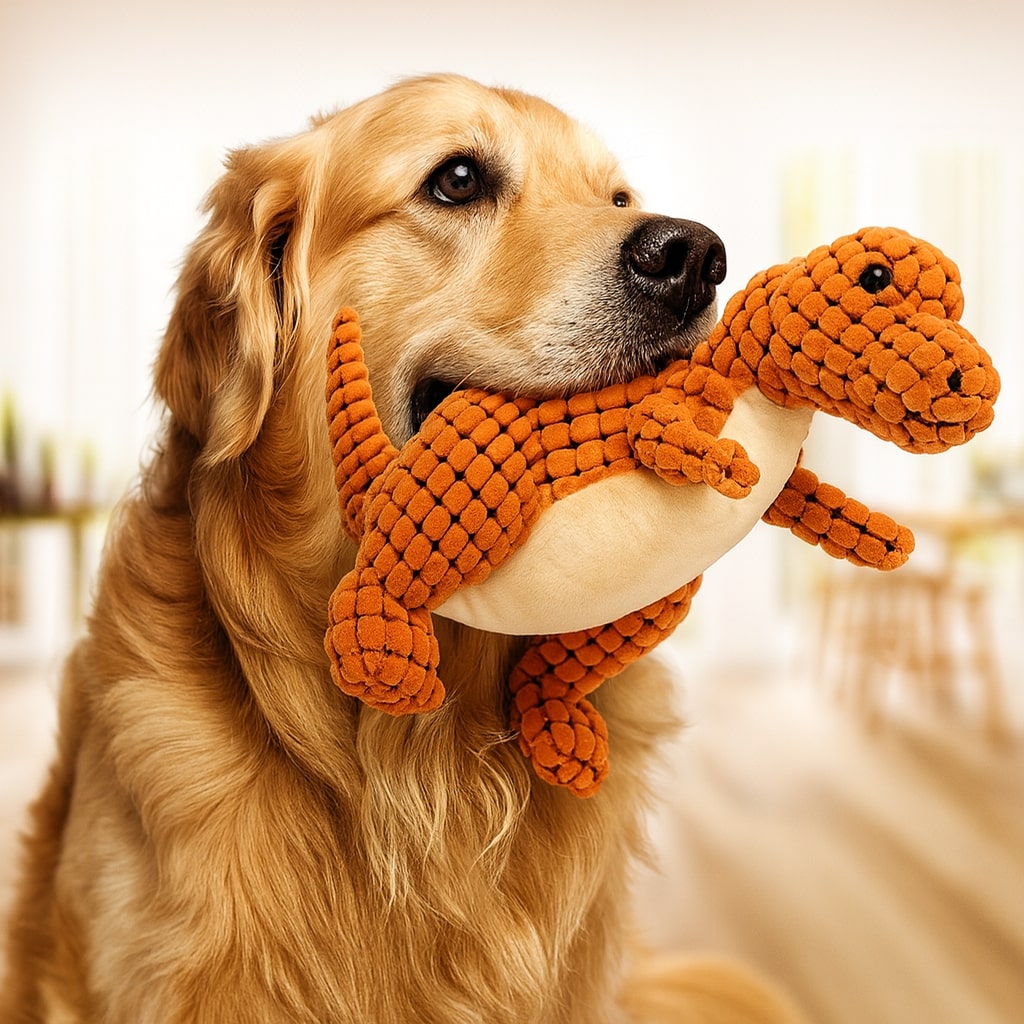 Hundespielzeug | Unzerstörbares Spielzeug für Hunde | KauDino