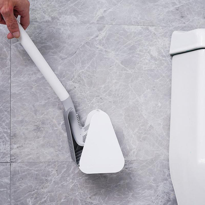 Klobürste aus Silikon | Toilettenbürste mit Halter | WC Bürste | Cleanova