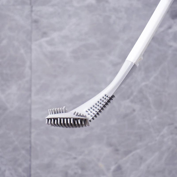Klobürste aus Silikon | Toilettenbürste mit Halter | WC Bürste | Cleanova