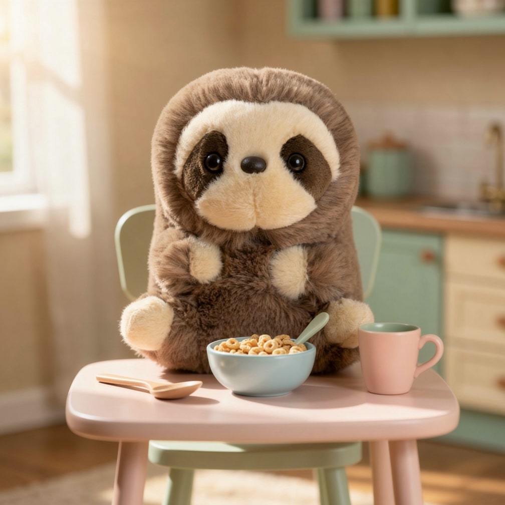 Kuscheltiere für Babys | Mini Faultier Kuscheltier | MiniFauli