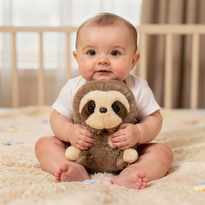 Kuscheltiere für Babys | Mini Faultier Kuscheltier | MiniFauli