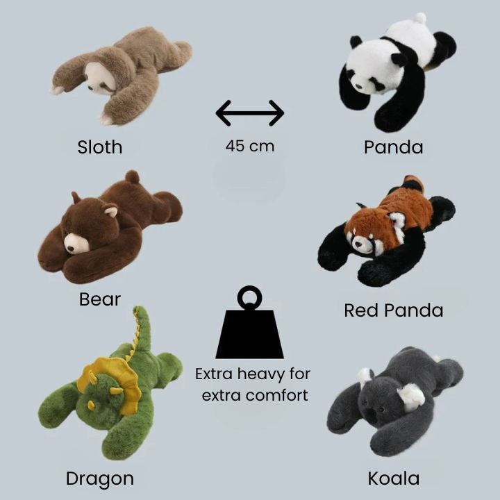 Kuscheltier gegen Stress | Plüschtier für Entspannung | KuschelFreund