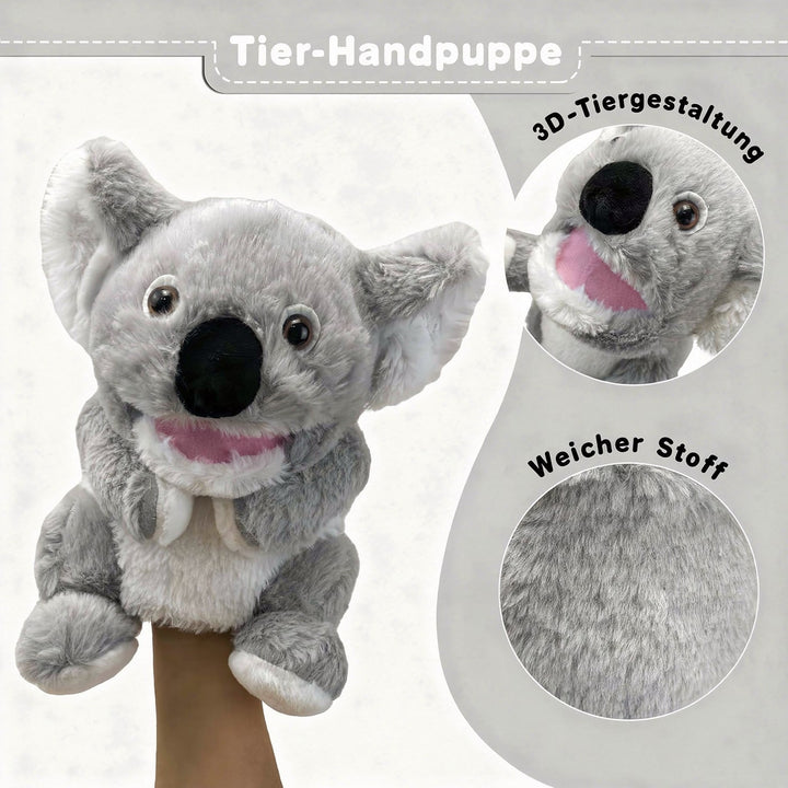 Kuscheltier Handpuppe | Plüschtier fur Kinder | HandFreund