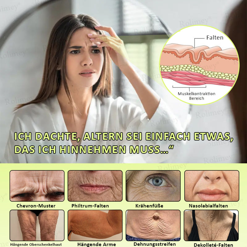 💫👨‍⚕️Jetzt jugendliche Haut zurückgewinnen 💫Rolimey® Botox & Vita-A Retinol Shot Falten-Lift Straffungscreme
