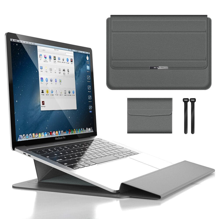 Laptoptasche & Laptopständer in 1 | Laptophülle & Halterung | Standtasche