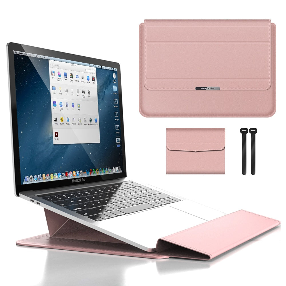 Laptoptasche & Laptopständer in 1 | Laptophülle & Halterung | Standtasche