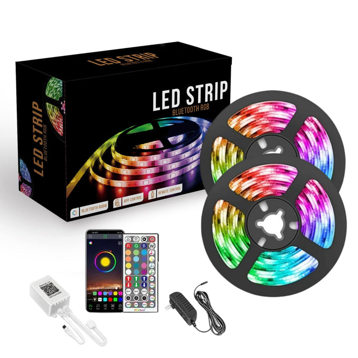 LED Streifen 15 Meter | LED Strip mit App & Fernbedienung | LED Beleuchtung | StreifLux