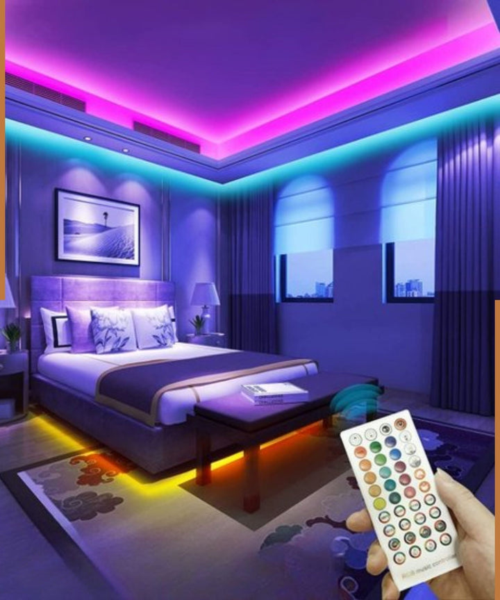 LED Streifen 15 Meter | LED Strip mit App & Fernbedienung | LED Beleuchtung | StreifLux