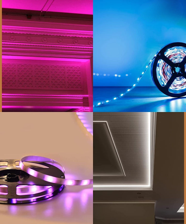 LED Streifen 15 Meter | LED Strip mit App & Fernbedienung | LED Beleuchtung | StreifLux