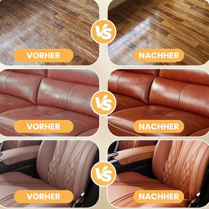 Lederpflege für Sofa und Lederbalsam für strahlendes Leder | LederGlanz