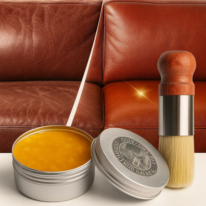 Lederpflege für Sofa und Lederbalsam für strahlendes Leder | LederGlanz