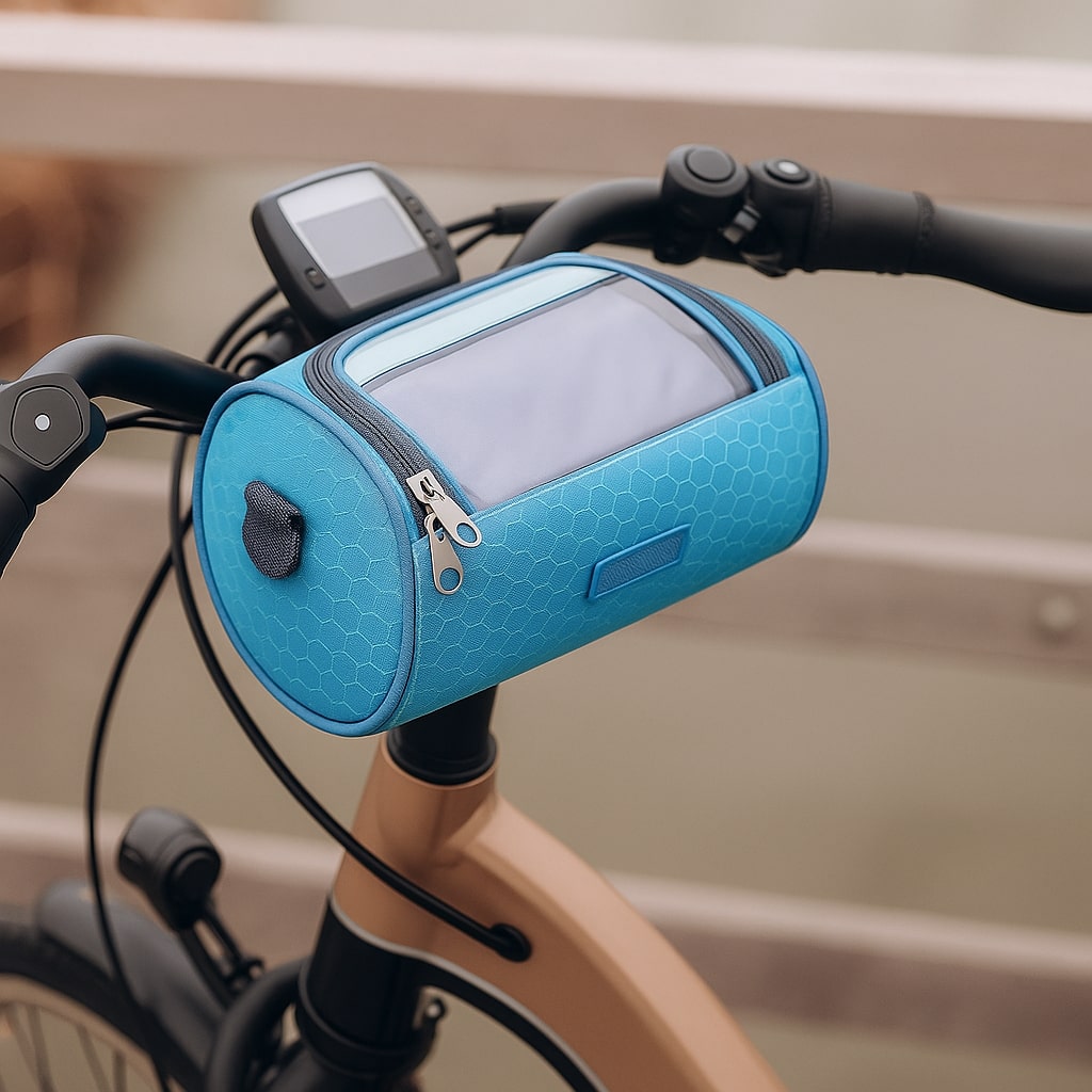 Lenkertasche für Fahrrad | Wasserdichte Fahrradtasche mit Touchscreen | Tourix