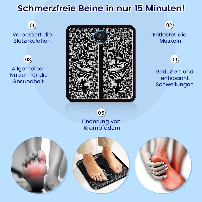 Letzter Tag 50% Rabatt | FeetRelief™️ - Schmerzfreie Beine in nur 20 Minuten!
