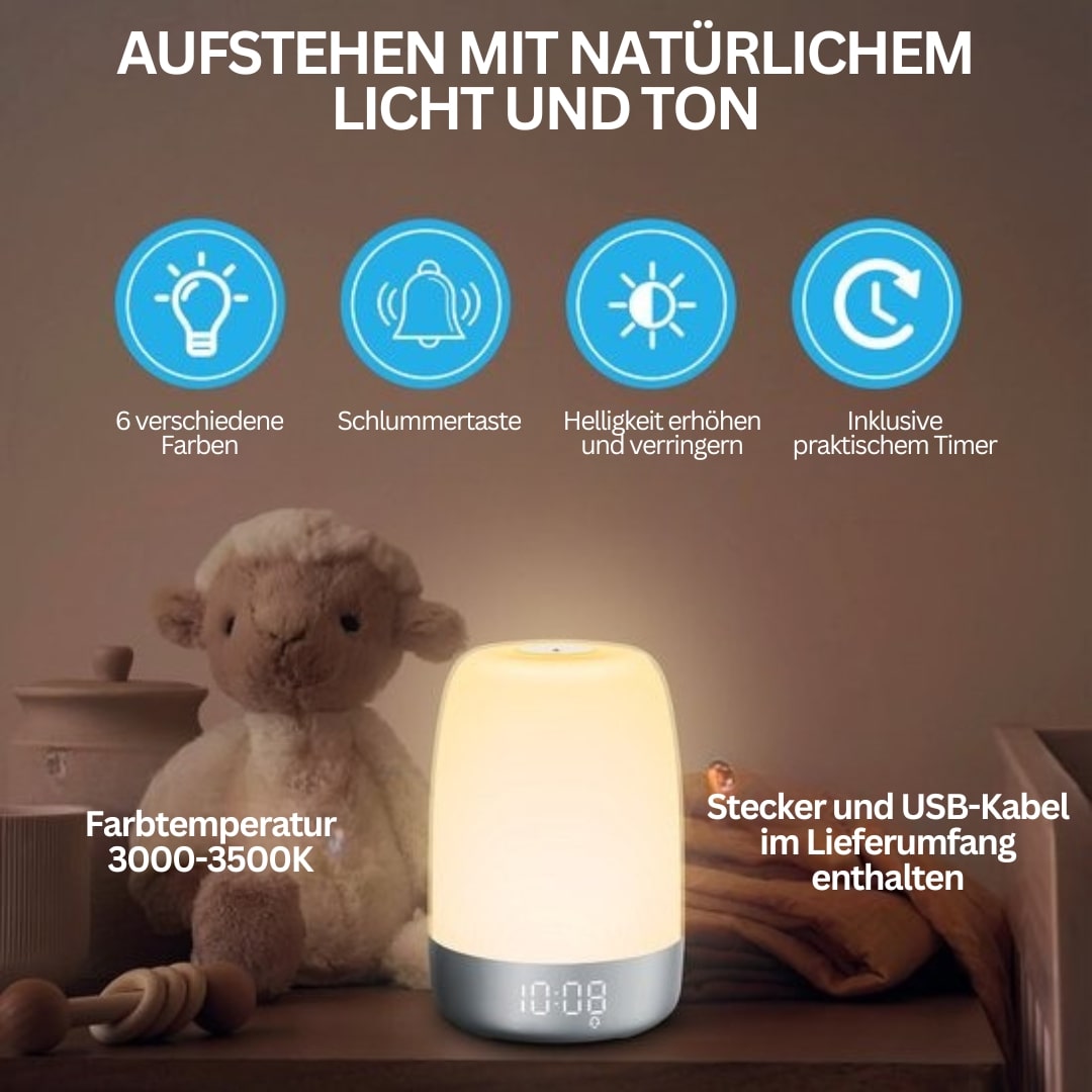 Tageslicht Wecker | Tageslichtlampe | Wake Up Light | LichtRise
