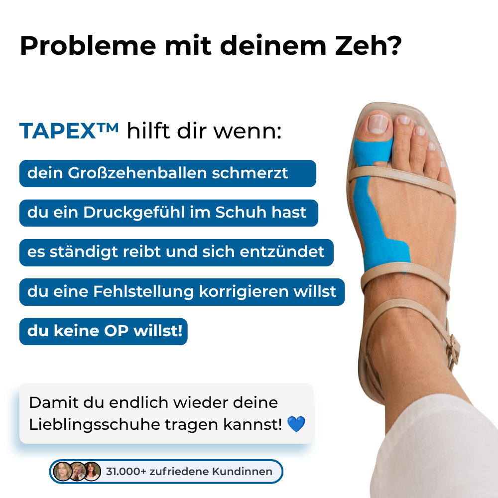ZehenSanft™ Hallux-Valgus-Korrekturbandage