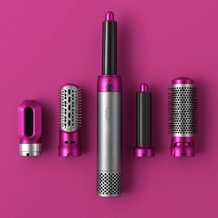 5 in 1 Lockenstab | Föhn, Glätteisen und Welleneisen in 1 | Hairstyler | Stylora